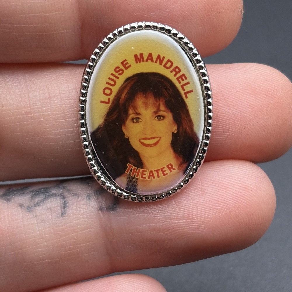Louise Mandrell Theater Lapel Hat Pin